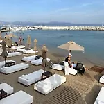 Pergola Paros Cycladic House By The Sea+pool *