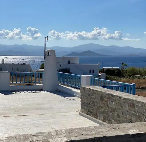 Pergola Paros Cycladic House By The Sea+pool *