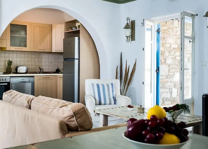 Pergola Paros Cycladic House By The Sea+pool Naoussa