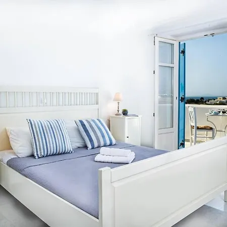 Pergola Paros Cycladic House By The Sea+pool Naousa