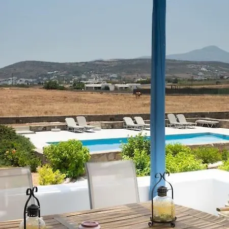 Pergola Paros Cycladic House By The Sea+pool Nausa