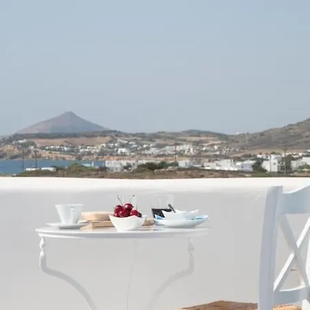 Prázdninový dům Pergola Paros Cycladic House By The Sea+pool Nausa