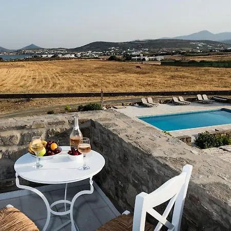 Pergola Paros Cycladic House By The Sea+pool * Nausa