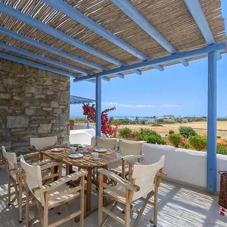 Semesterbostad Pergola Paros Cycladic House By The Sea+pool