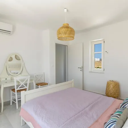 Pergola Paros Cycladic House By The Sea+pool Nausa