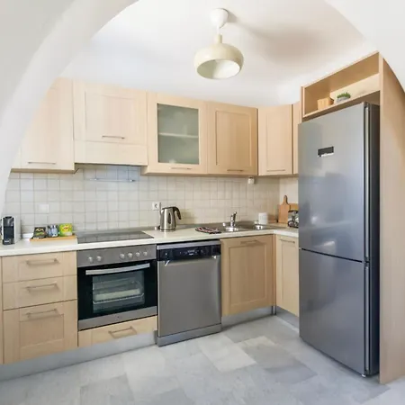 Pergola Paros Cycladic House By The Sea+pool Nausa