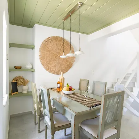 Pergola Paros Cycladic House By The Sea+pool * Nausa