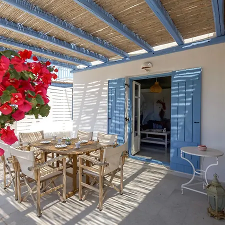 Pergola Paros Cycladic House By The Sea+pool * Nausa