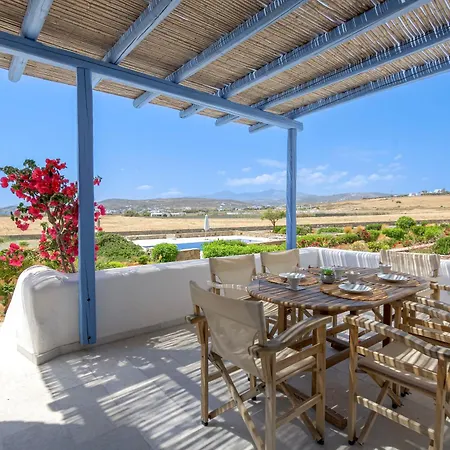 Pergola Paros Cycladic House By The Sea+pool * Nausa
