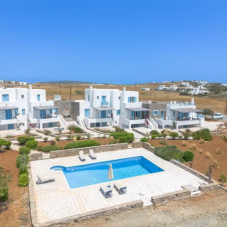 Pergola Paros Cycladic House By The Sea+pool * Nausa