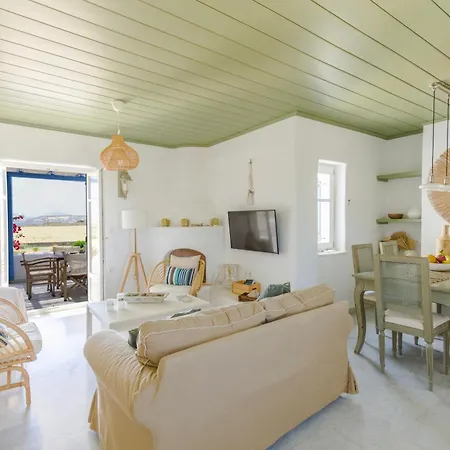 Pergola Paros Cycladic House By The Sea+pool Prázdninový dům