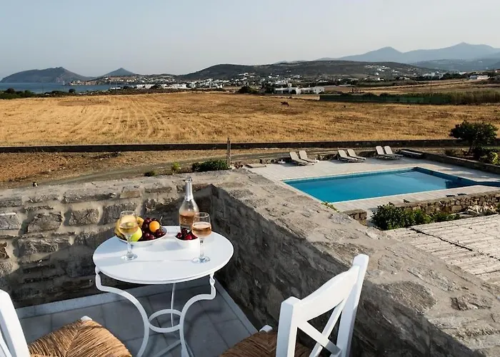 Pergola Paros Cycladic House By The Sea+pool * Νάουσα
