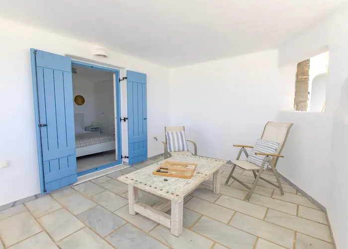 Pergola Paros Cycladic House By The Sea+pool
