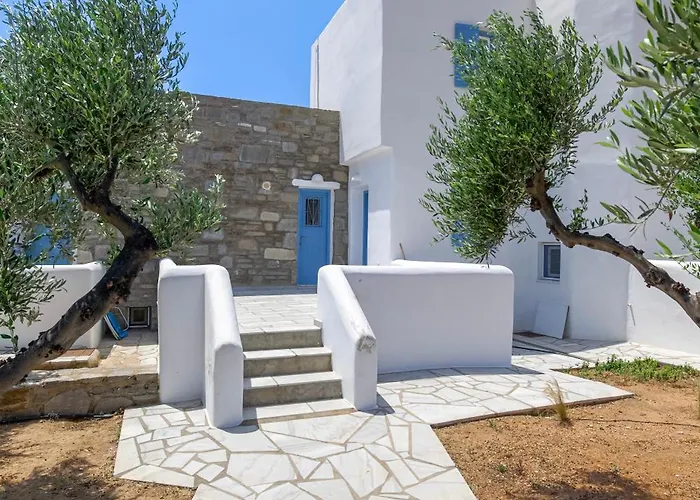 Pergola Paros Cycladic House By The Sea+pool Νάουσα